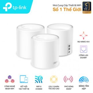 Hệ thống Wifi Mesh TP-Link Deco X60 (3-pack)