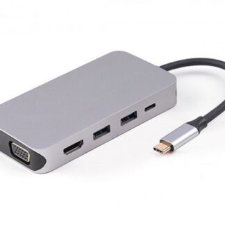 Cable Type-C sang 3 USB 3.0+VGA+LAN+TF+SD SSK SHU-C520