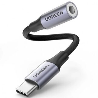Cable USB Type-C sang cổng âm thanh 3.5mm Ugreen 80154 dài 10cm