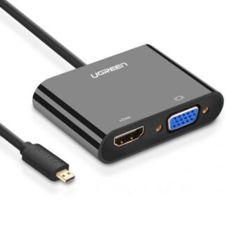 Cable chuyển đổi Micro HDMI sang HDMI&VGA Ugreen 30355
