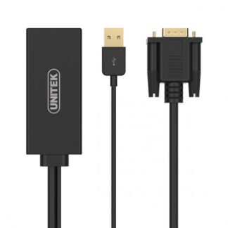Cable VGA K+USB Audio sang HDMI  L Unitek (Y-8711)
