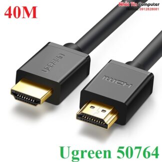 Cáp HDMI 1.4 dài 40M hỗ trợ Ethernet + 1080p@60hz Ugreen 50764 (Chip Khuếch Đại)