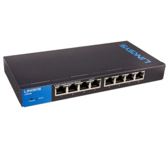 Switch Linksys LGS308 (Gigabit (1000Mbps)/ 8 Cổng/ Smart Switch/ Vỏ Thép)