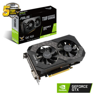 Card màn hình ASUS TUF GTX 1660 Super-O6G GAMING (6GB GDDR6, 192-bit, DVI+HDMI+DP)