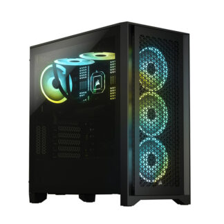 Vỏ máy tính Corsair 4000D Airflow Tempered Glass Black (CC-9011200-WW)
