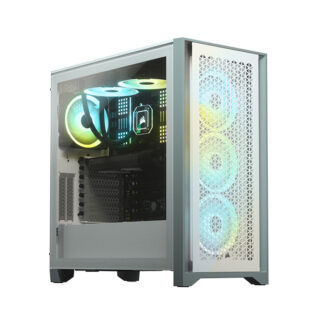 Vỏ máy tính Corsair 4000D Airflow Tempered Glass White (CC-9011201-WW)