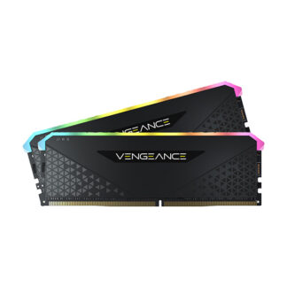 Ram desktop Corsair Vengeance RS RGB (CMG64GX4M2D3600C18) 64GB (2X32) (DDR4/ 3600 Mhz/ LED RGB/ Tản nhiệt/ Non-ECC)