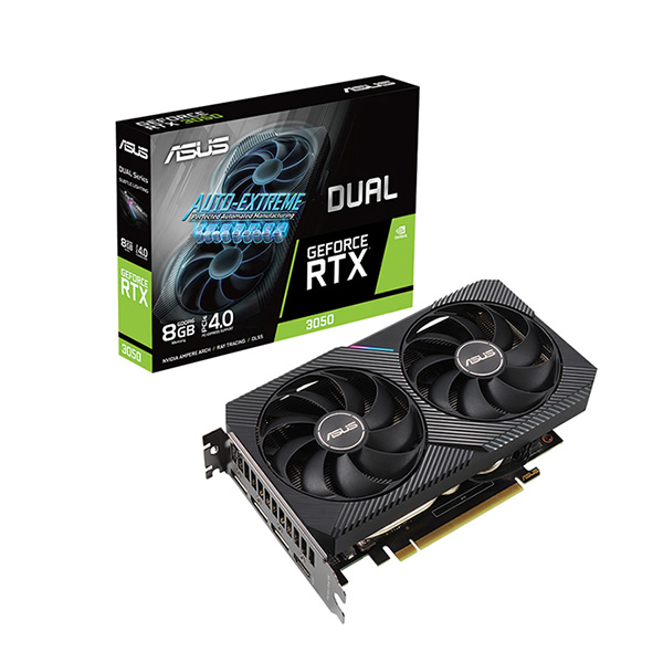 Card màn hình Asus DUAL RTX 3050-8G