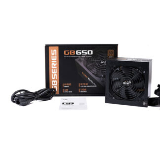 Nguồn AIGO GB650 - 650W (80 Plus Bronze/Màu Đen)
