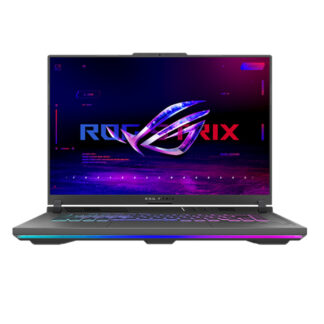 Laptop Asus Gaming ROG Strix G16 G614JI-N4084W (Core i7-13650HX/ 16GB/ 1TB SSD/ Nvidia GeForce RTX 4070 8GB GDDR6/ 16.0inch WQXGA, 240Hz/ Windows 11 Home/ Gun Metal/ Vỏ nhôm/ Balo)