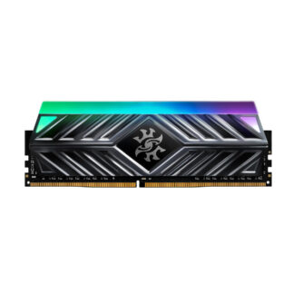 Ram desktop Adata XPG Spectrix D41 RGB Grey (AX4U32008G16A-ST41) 8GB (1x8GB) (DDR4/ 3200 Mhz/ LED RGB/ Tản nhiệt/ Non-ECC)