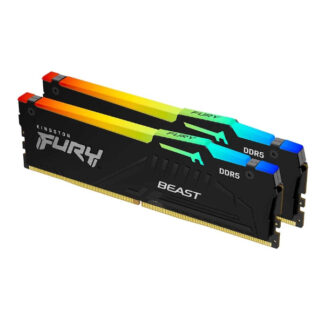 Ram desktop Kingston FURY Beast RGB 64GB (2x32GB) DDR5 bus 5200Mhz (KF552C40BBAK2-64) (DDR5/ 5200 Mhz/ LED RGB/ Tản nhiệt/ Non-ECC)