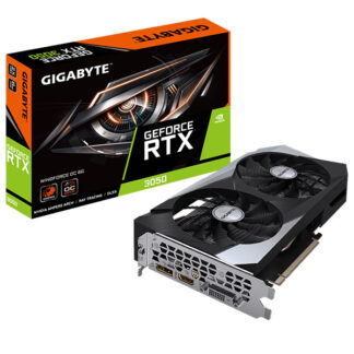 Card đồ họa Gigabyte 3050 WINDFORCE OC 8G (Geforce RTX 3050/ 8GB/ GDDR6/ 256 bit)