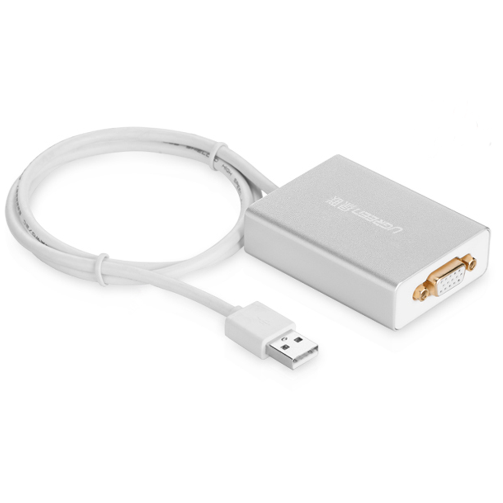 Cáp chuyển đổi Ugreen 40244 từ USB 2.0 sang VGA