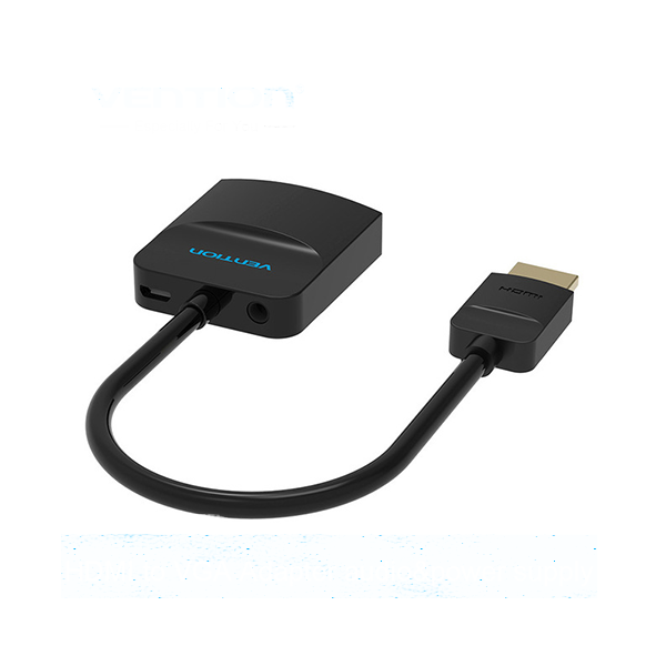Cáp chuyển Vention ACFBB/ACFWB HDMI sang VGA (15cm)