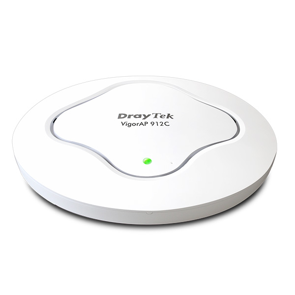 Bộ phát wifi Draytek Vigor AP912C (Chuẩn AC/ AC1200Mps/ Ăng-ten ngầm/ Wifi Mesh/ 45User/ Gắn trần/tường)