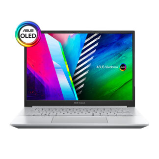 Máy tính xách tay Asus Vivobook M3401QA-KM006W (Ryzen 5 5600H/ 8GB/ 512GB SSD/ AMD Radeon Graphics/ 14.0inch OLED/ Windows 11 Home/ Silver/ Vỏ nhôm)