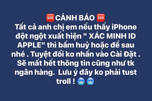 Nhiều người Việt đang lầm tưởng câu chuyện "Bảng thông báo lạ khiến iPhone bị hack, mất cả tài khoản ngân hàng": Hiểu sao cho đúng?- Ảnh 3.
