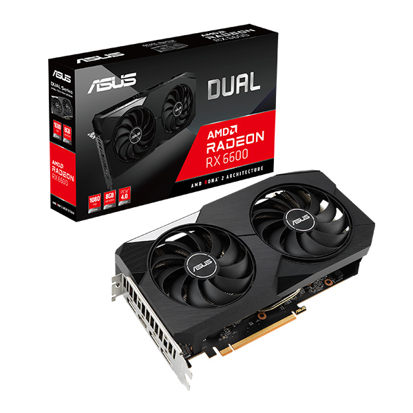 Card đồ họa Asus RX 6600 V2 8GB GDDR6