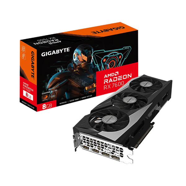 Card đồ họa Gigabyte RX 7600 GAMING OC 8G