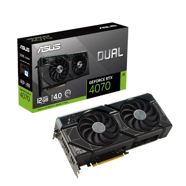 Card đồ họa Asus Dual GeForce RTX 4070 SUPER (12GB/ GDDR6X/ 192 bit)
