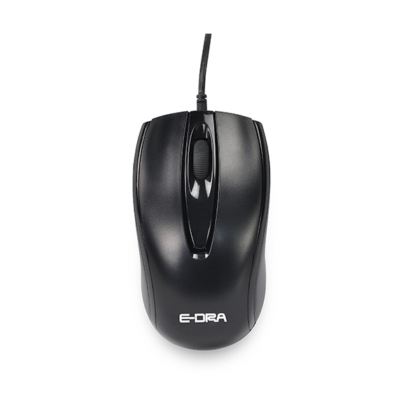 Chuột E-DRA EM601 v2 đen (USB)