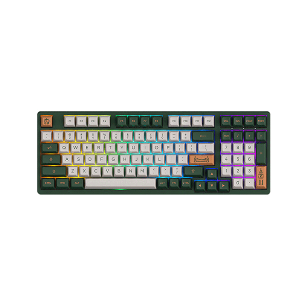 Bàn phím cơ AKKO 3098S World Tour London Akko CS Silver switch