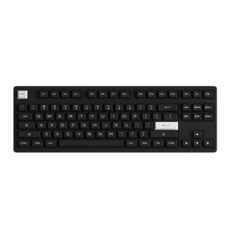 Bàn phím cơ không dây AKKO 3087 RF White on Black (Akko V3 Cream Yellow Switch/ PBT Doubleshot/ Đen)