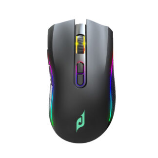 Chuột gaming E-Dra EM624W (Đen/ LED RGB/ 3600 DPI/ 95g)