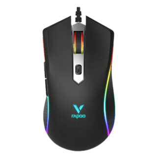 Chuột gaming Rapoo V28S (Đen/ LED RGB/ 6000 DPI/ 130g)