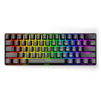 Bàn phím cơ không dây Edra EK361W V3 RGB Đen Blue Switch
