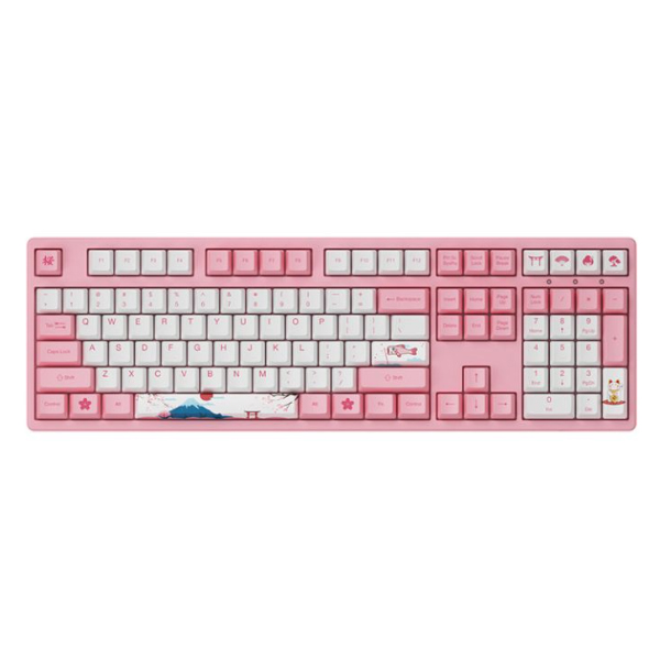 Bàn phím cơ không dây AKKO 3108 RF World Tour Tokyo (Akko V3 Cream Yellow Switch/ PBT Doubleshot)