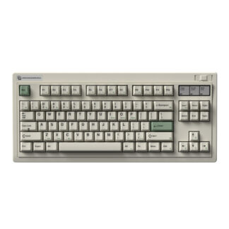 Bàn phím cơ FL-Esports OG87 Classic White 3 Mode (Kailh Ice Silver switch/ USB Type-C, 2.4G, Bluetooth)