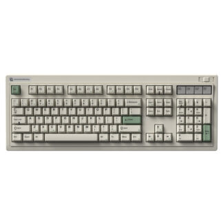 Bàn phím cơ FL-Esports OG104 Classic White 3 Mode (Kailh Ice Silver switch/ PBT/ LED RGB/ Grey)
