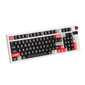 Bàn phím cơ E-Dra EK398 Pro Wireless (Brown Switch/ ABS double injection/ LED RGB/ Đen)