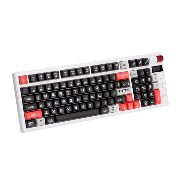 Bàn phím cơ E-Dra EK398 Pro Wireless (Brown Switch/ ABS double injection/ LED RGB/ Đen)