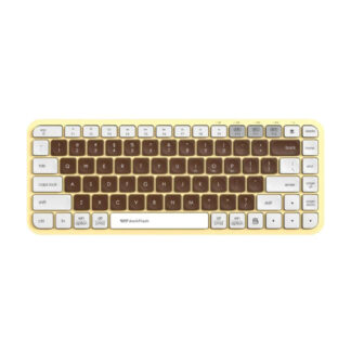 BÀN PHÍM KHÔNG DÂY DARKFLASH V200 Mocha (BLUETOOTH + WIRELESS 2.4G)
