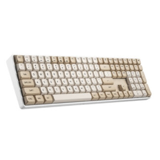 Bàn phím cơ DarkFlash GD108 Milky Brown Yellow Axis switch
