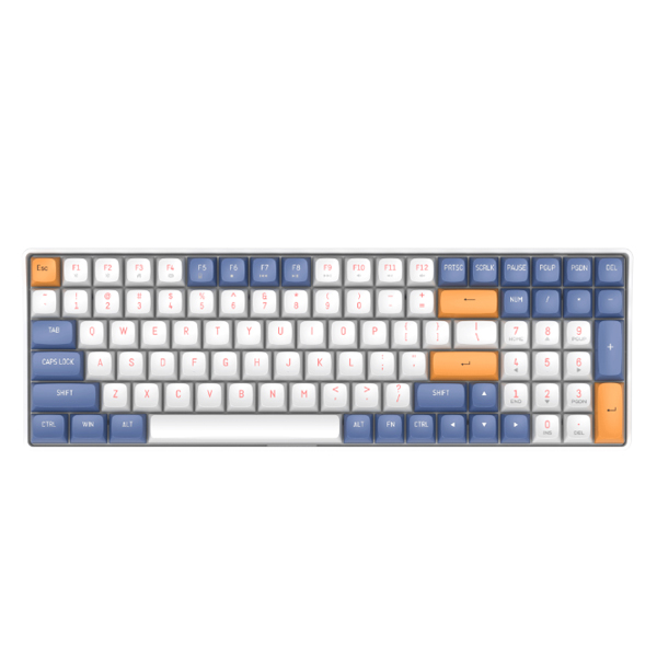 Bàn phím cơ không dây DarkFlash GD100 Starry Blue (Yellow Axis switch/ PBT)