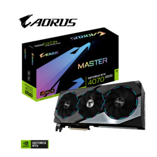 Card đồ họa Gigabyte AORUS GeForce RTX 4070 SUPER MASTER (12Gb/ GDDR6X/ 192 bit)