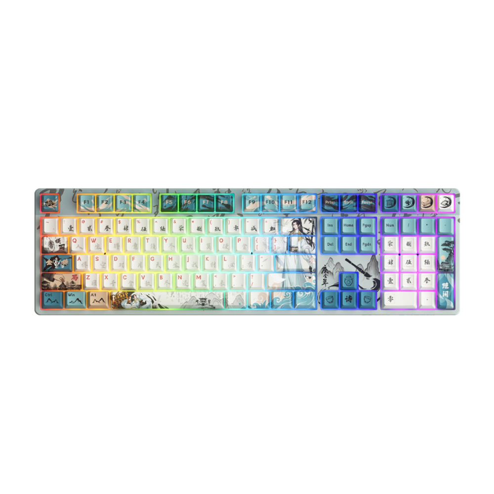Bàn phím cơ không dây AKKO 5108 SE Joy of Life Piano Pro (AKKO Piano Pro/ PBT Doubleshot/ LED RGB)