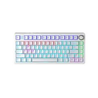 Bàn phím cơ Aula F75 Trắng Red Switch