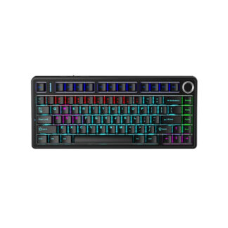 Bàn phím cơ Aula F75 Đen Red Switch