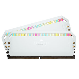 RAM Corsair DOMINATOR PLATINUM RGB 64GB (2x32GB) DDR5 5200MHz White (CMT64GX5M2B5200C40W)
