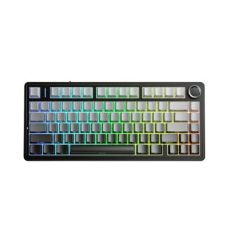 Bàn phím cơ Aula 3 MODE F75 đen + hồng gradient - Reaper switch