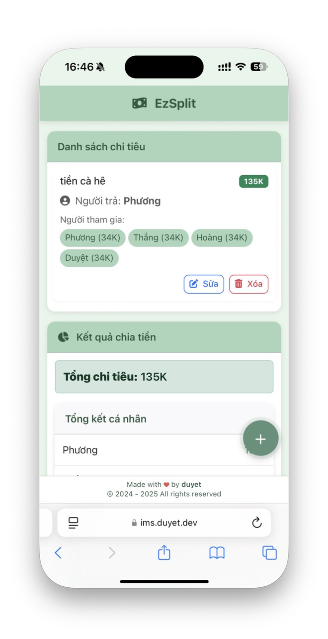 Đồng nghiệp than thở chuyện chia tiền ăn, tôi dùng Cursor AI code luôn ra trang web tính tiền